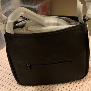 Coach Black Leather Shoulder Bag